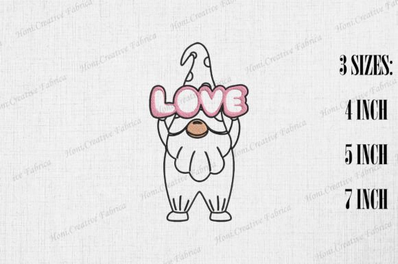 Cute Gnome LOVE Valentine’s Day