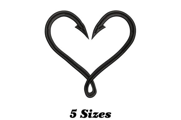 Fishing Hook Heart