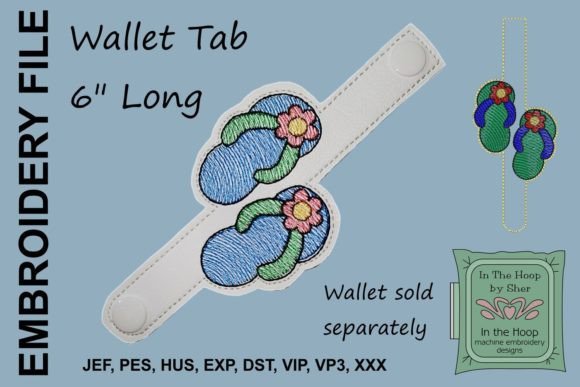 Flip Flop Wallet Tab