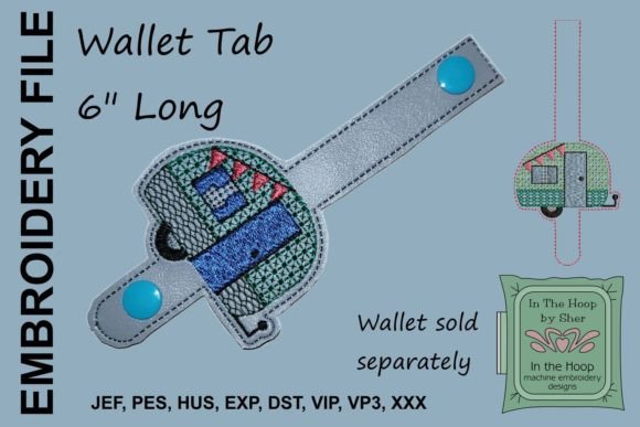 Tiny Camper Wallet Tab