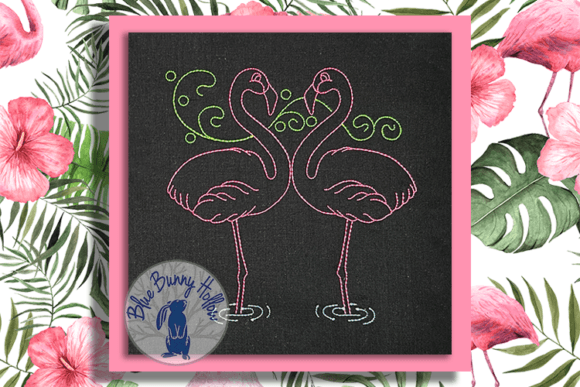 Valentino and Valentina Flamingo